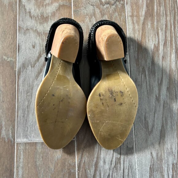 Dolce Vita DV8 Women's Size 8 Black Heeled Western Style Mules - Picture 7 of 7